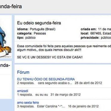 Eu Odeio Segunda Feira