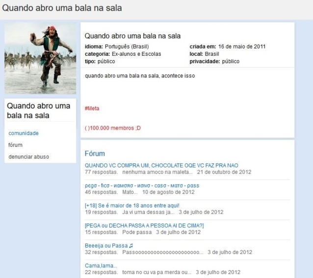 Quando Abro uma Bala na Sala