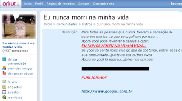 Eu Nunca Morri na Minha Vida