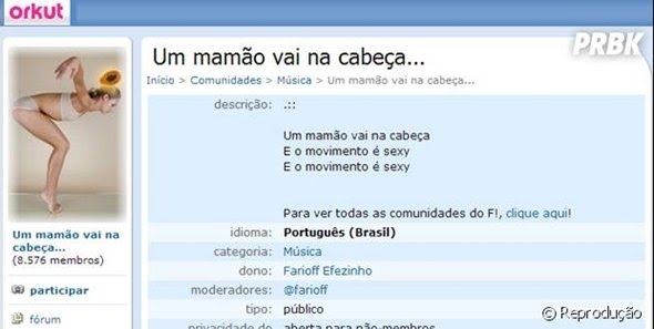 Um Mamão vai na Cabeça...