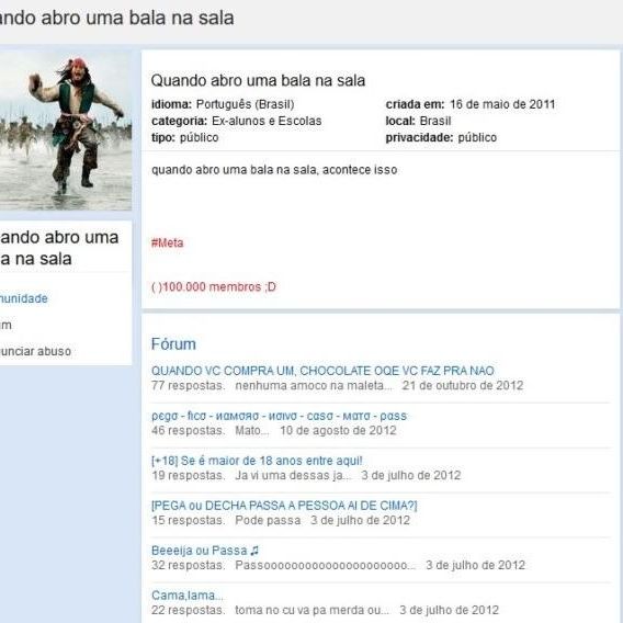 Quando Abro uma Bala na Sala