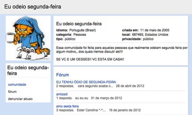 Eu Odeio Segunda Feira