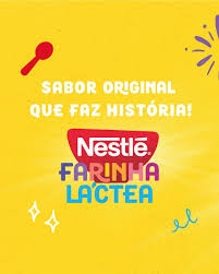 Farinha Láctea Nestlé Oficial