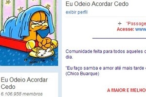 Eu odeio acordar cedo